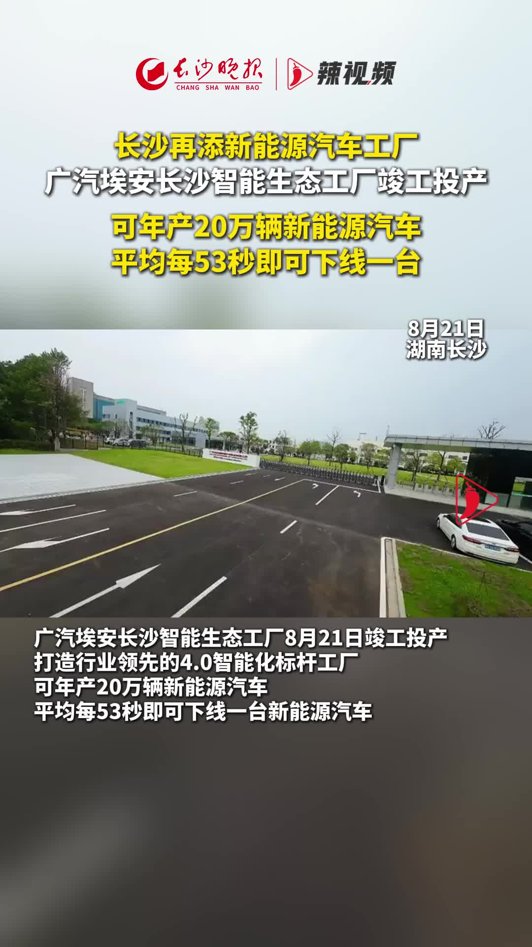 53秒一台车，这座工厂单线节拍全球领先！| 山水洲城记_澎湃号·媒体_澎湃新闻-The Paper
