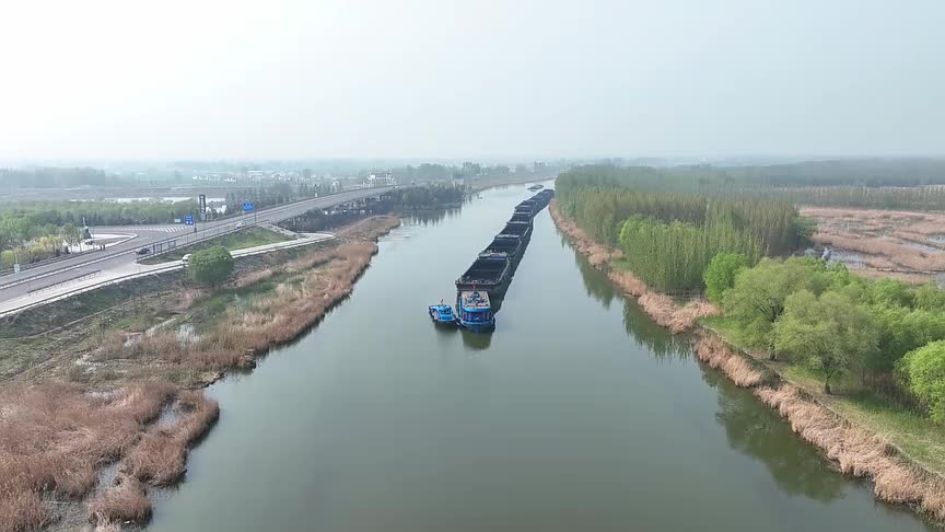 济宁市鱼台县:春风又绿运河畔_澎湃号·媒体_澎湃新闻-the paper