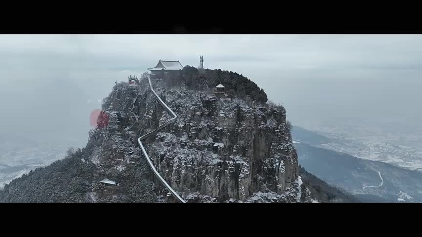 枣庄市山亭区:雪中抱犊崮 如诗如画_澎湃号·媒体_澎湃新闻-the paper