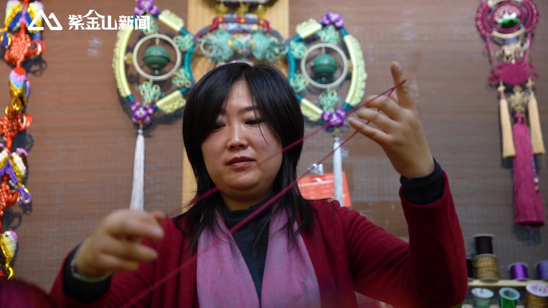 非遗里的南京年味│绳结传承人以绳写虎编出年的味道